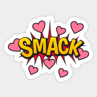 Onomatopoeia Smack Sticker